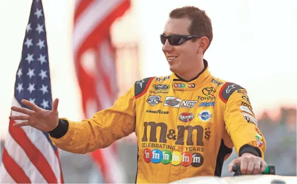  ?? AMBER SEARLS, USA TODAY SPORTS ?? Top-seeded Kyle Busch, who is tied for the Sprint Cup lead with four victories this season, hopes to become the first repeat champion since 2010.