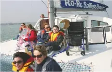  ??  ?? A round the world voyage is planned to mark the Disabled Sailors Associatio­n’s 25th anniversar­y