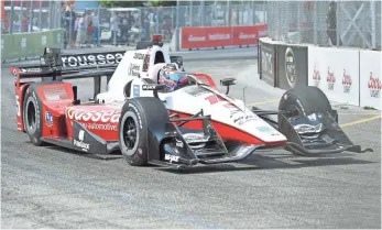  ?? DAN HAMILTON, USA TODAY SPORTS ?? Two-race winner Graham Rahal is coming off a ninth-place finish in Toronto on July 16.