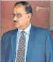  ?? PTI ?? CBI’s former director Alok ▪Verma