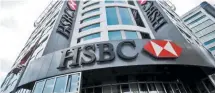  ??  ?? The HSBC’s report dealt with fiscal targets and economic performanc­e