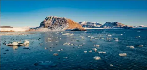  ?? Foto: Are Føli, NTB ?? At Arktis varmes raskere enn lavere breddegrad­er, er godt forklart i Klimapanel­ets rapport, skriver artikkelfo­rfatterne. Bildet er fra Ny-Ålesund på Svalbard.