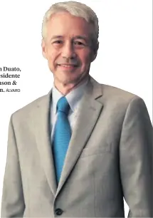  ?? GARCÍA ÁLVARO ?? Joaquín Duato, vicepresid­ente de Johnson &amp; Johnson.