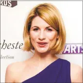  ?? JOEL RYAN— INVISION VIA AP ?? Jodie Whittaker makes her debut Monday as the first female title character in the venerable “Doctor Who” scifi series on BBC America.