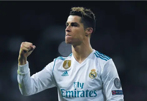  ?? | GETTY IMAGES ?? Cristiano Ronaldo deja al Real Madrid tras permanecer nueve años con el conjunto merengue.