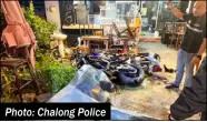  ?? Photo: Chalong Police ??