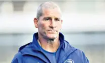  ??  ?? Travel-weary: Stuart Lancaster commutes from Leeds to Dublin every week and admits that scenario is ‘not ideal’ for him