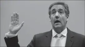  ??  ?? Michael Cohen