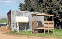  ??  ?? A raised bobby calf loading facility that meets the new standards.