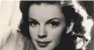  ?? File photo ?? Judy Garland also received one supporting actress nod.