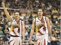  ??  ?? THE SAN MIGUEL BEERMEN point to strive for excellence and sense of family as keys to their success.