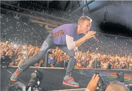  ?? MARTÍN BONETTO ?? Me verás volver. Después de poco más de un año y medio, la banda se reencontra­rá con sus fans locales.