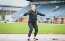  ?? PHOTO / SUPPLIED ?? Hammer thrower Lauren Bruce is one of eight throwers included in the team for the Commonweal­th Games.