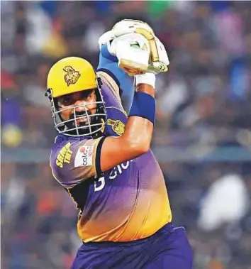  ?? Agencies ?? In-form Robin Uthappa missed out the last game due to a ham string injury and it is unclear whether he will take a part today as well.