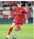  ??  ?? Will sein Talent bei Leverkusen wieder voll einbringen: Kai Havertz.