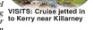  ?? ?? VISITS: Cruise jetted in to Kerry near Killarney
