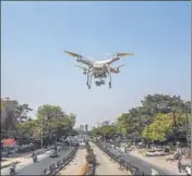  ?? HT FILE ?? The proposed geospatial bill deals with data on a location collected through unmanned aerial vehicles, aircraft and balloons.