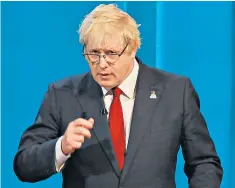  ??  ?? Boris Johnson could be offered a ‘lesser’ ministeria­l role if Britain remains in the EU