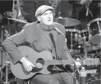  ?? ILYA S. SAVENOK/GETTY ?? James Taylor will play Allentown’s PPL Center at 8 p.m. Monday.