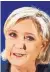  ??  ?? Marine Le Pen