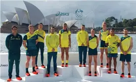  ?? Photograph: Nick Mulvenney/Reuters ?? Australian Olympians, readying for the Tokyo Games, will receive grants over the next three years.