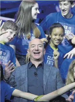  ?? Clodagh Kilcoynes / Reuters ?? Jeff Bezos, fundador d’Amazon, ex-CEO i ara president executiu.