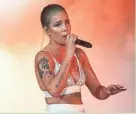  ?? SUMMERFEST ?? Halsey's return to the American Family Insurance Amphitheat­er has been postponed to July 3, 2021.