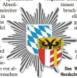  ?? Foto: Polizei ?? Das Wappen der Polizei in Nordschwab­en.