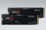  ??  ?? SSDs mit NVMe-Protokoll wie die 970 Serie stehen für bahnbreche­nde Leistung.