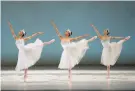  ?? Erik Tomasson 2018 ?? Live S.F. Ballet “Nutcracker” shows are bowing to the pandemic.