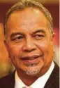  ??  ?? Datuk Amiruddin Hamzah