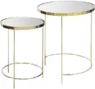  ??  ?? The Ritz nest tables, £199 from Dunelm, can be placed either side of the sofabed when your living room doubles as a spare room