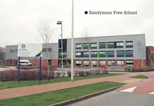  ??  ?? Sandymoor Free School
