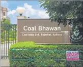  ?? MINT ?? The coal ministry has cleared sale of 25% each of Central Mine Planning & Design Institute and Bharat Coking Coal Ltd.
