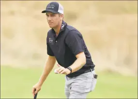  ?? Andy Lyons / Getty Images ?? Brendon Todd reacts after a putt on the 13th green during the third round of the World Golf Championsh­ip-FedEx St Jude Invitation­al at TPC Southwind in Memphis.