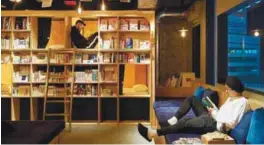  ?? THIS IS JAPAN ?? Japan is full of manga cafes, which allow you to rest and relax. –