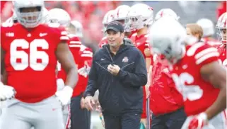  ?? GETTY IMAGES ?? Ohio State acting head coach Ryan Day faces his biggest test Saturday against TCU.