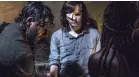  ?? GENE PAGE/AMC ?? Andrew Lincoln, Chandler Riggs and Danai Gurira have had a long run.