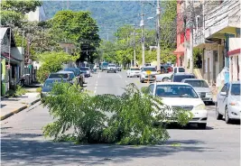  ?? FOTO: MOISÉS VALENZUELA ?? AMENAZA. En la 10 calle del barrio Lempira y la 14 calle 2 y 3 avenidas de Las Acacias también hay varios agujeros.