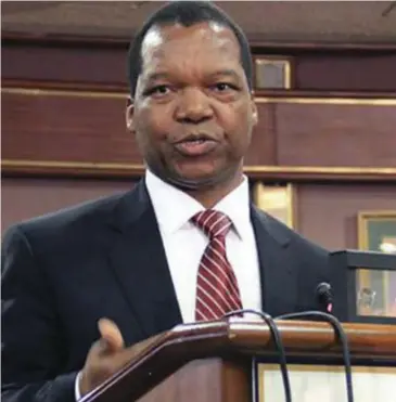  ??  ?? RBZ governor John Mangudya