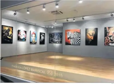  ?? D.C. ?? La sede de la Fundación López Mariscal, en Ubrique, cuenta también con una sala de exposicion­es propia.