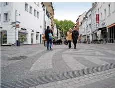  ?? FOTO: BECKER&BREDEL ?? Die Kaltenbach­straße, wie sich seit dieser Woche präsentier­t.