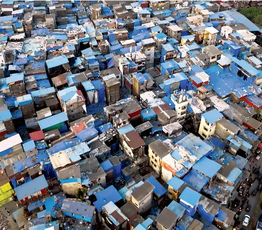 India has the highest number of slum clusters in floodprone areas ...