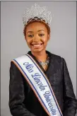  ?? SUBMITTED PHOTO ?? Courtney Hughes wears the crown of Miss Lincoln University, an honor she was bestowed by her peers last spring.