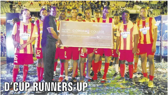 D Cup Runners Up Pressreader