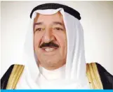  ??  ?? His Highness the Amir Sheikh Sabah
Al-Ahmad Al-Jaber Al-Sabah