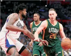  ?? /GETTY IMAGES ?? Gordon Hayward se confirma como una nueva estrella de la NBA. Tiene al Jazz en la segunda ronda.