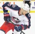  ?? DON MCPEAK, USA TODAY SPORTS ?? In his first four games with the Blue Jackets, Marian Gaborik has contribute­d two goals, three assists and more.