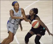  ?? Chris O’Meara / Associated Press ?? Minnesota Lynx forward Napheesa Collier said WNBA players feel empowered by their activism: “We’re doing our part about what we feel is right in order to make an impact.”