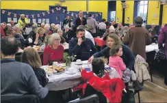  ??  ?? A ‘peace party’ took place in Taynuilt village hall.